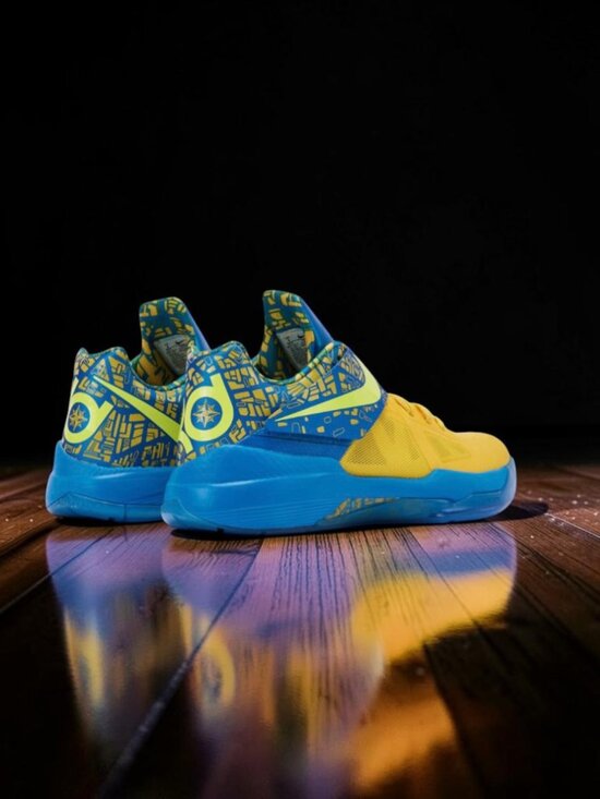 Nike Zoom KD 4 Scoring Title 2025 Mens Basketball Shoes Size 10.5 FZ5916 400 NEW main image 6